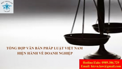 ​Tổng hợp văn bản pháp luật Việt Nam hiện hành về doanh nghiệp